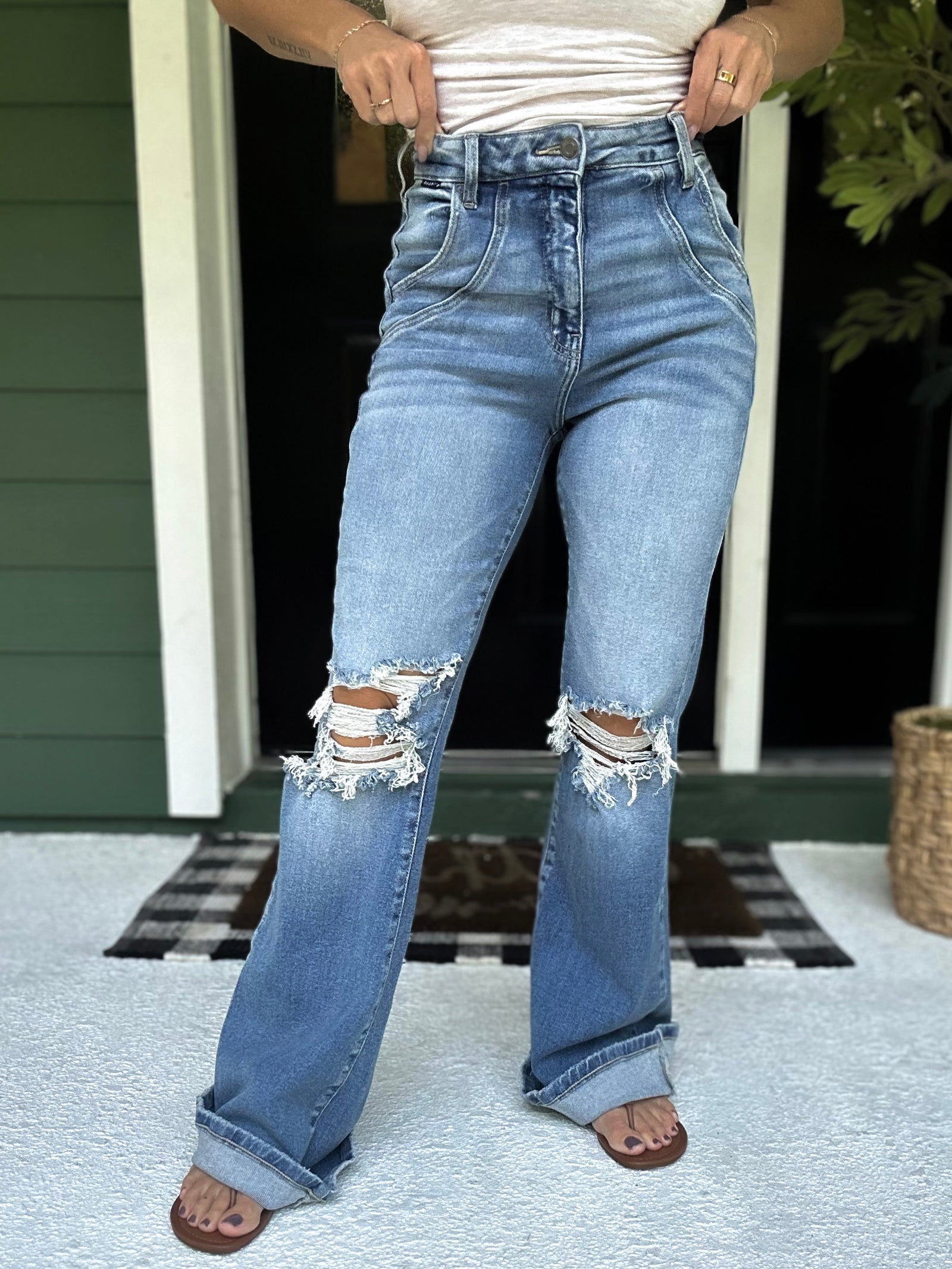 Karsyn High Rise Flare Jeans