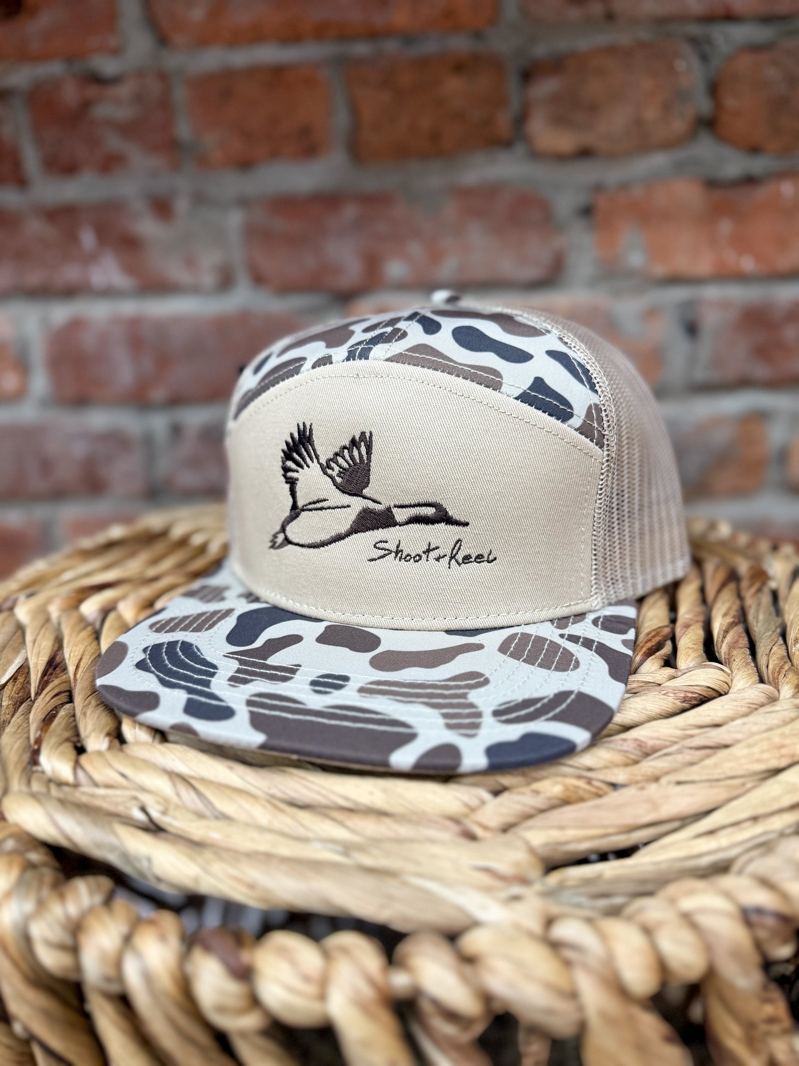 Shoot & Reel Slough/Balsa Embroidered Mallard Hat