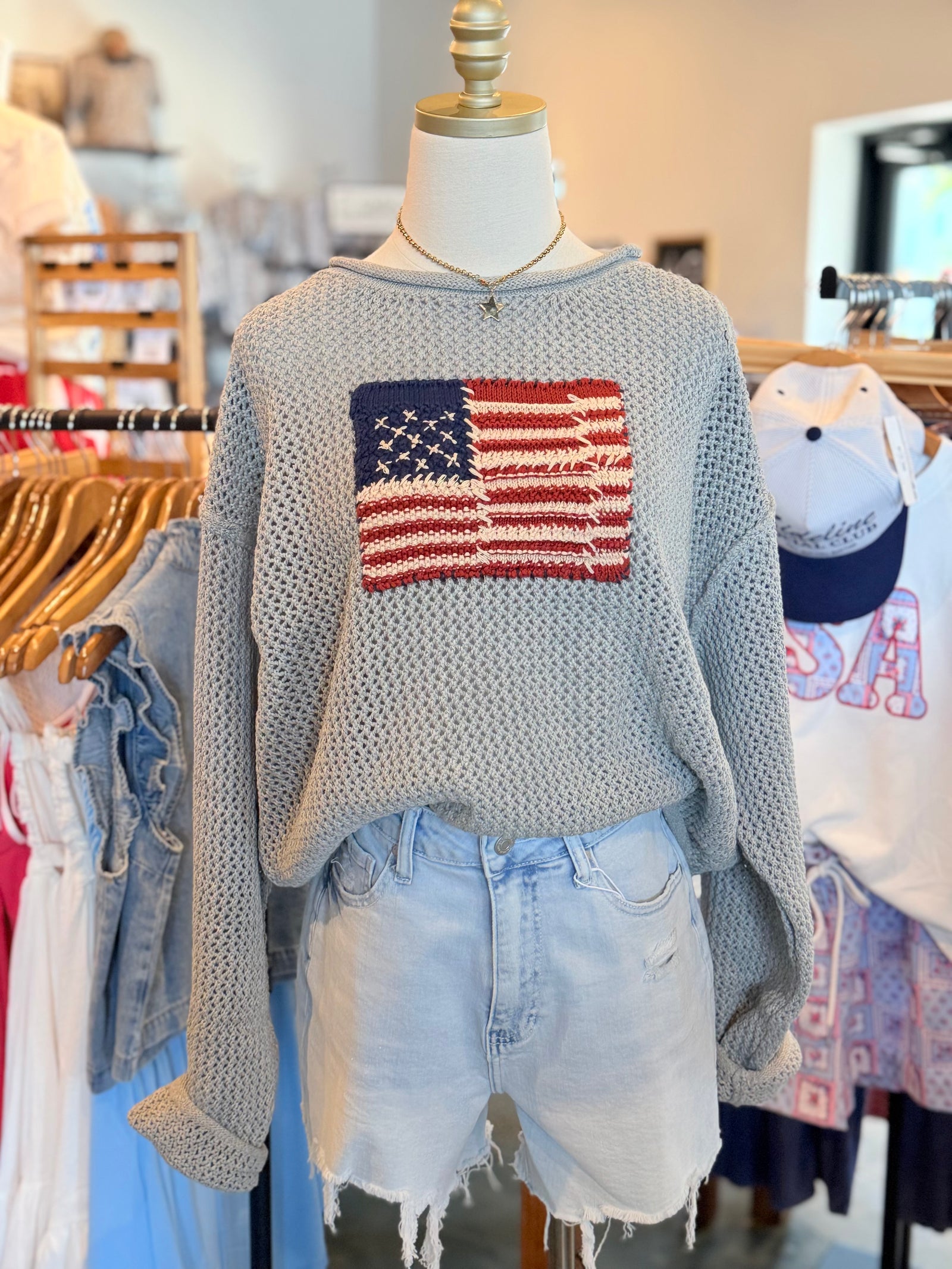 American Glory Crew Neck Sweater
