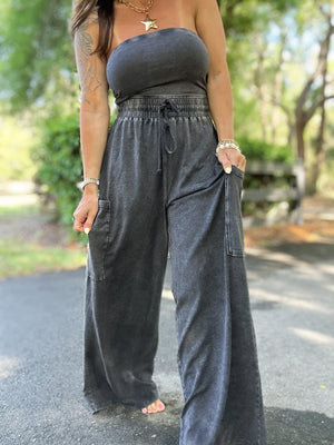 Scarlett Lounge Jumpsuit- Black