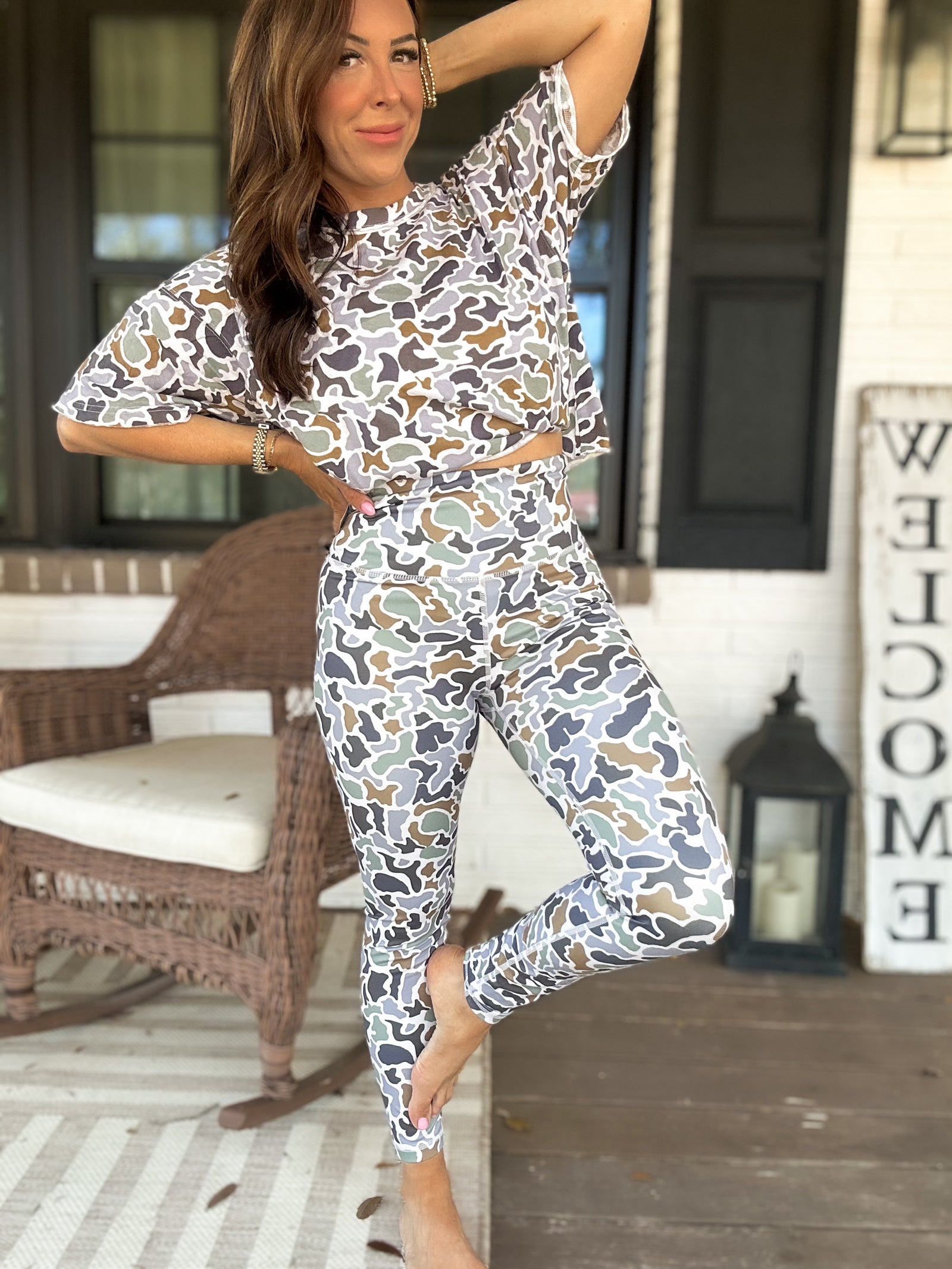 Local Girl Leggings - Localflage Bluff