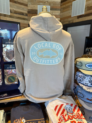 Local Boy Sandy Red Hoodie