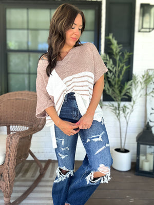 Dani Oversized Knit Top