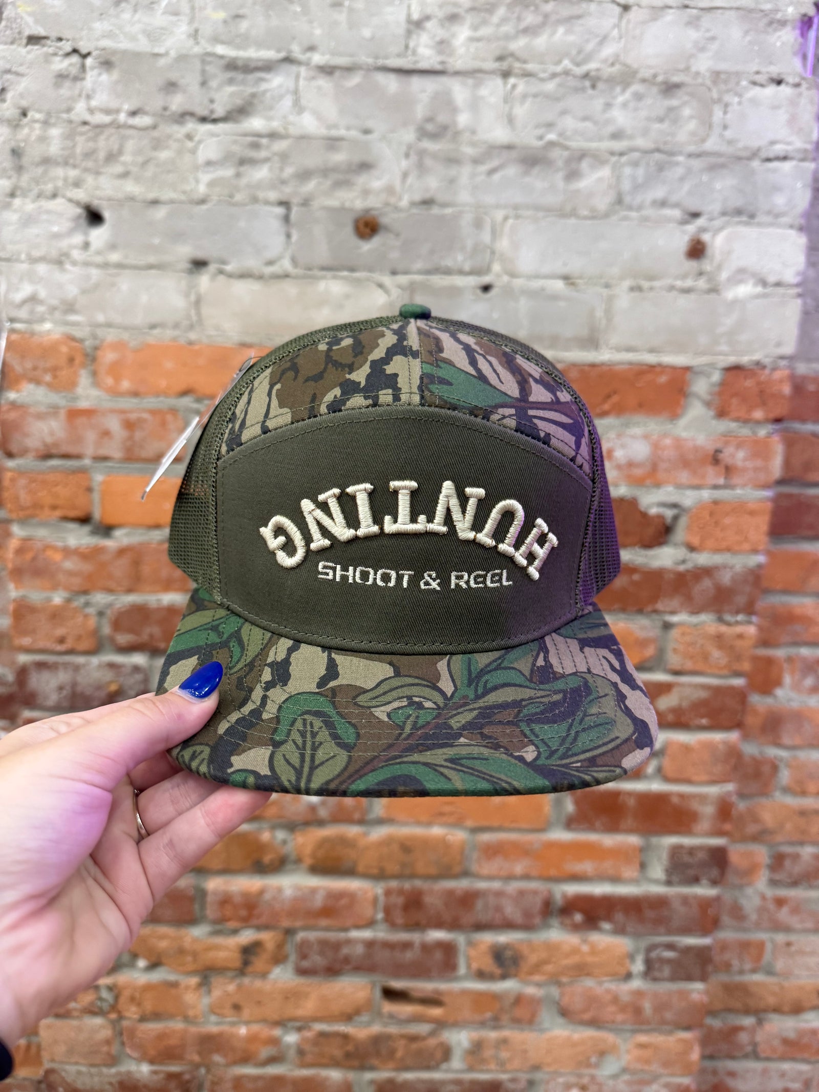 Shoot & Reel Greenleaf Upside Down Hunting Hat