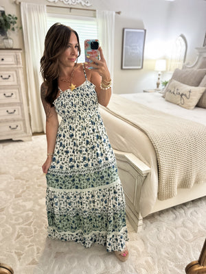 Oakley Smocked Bust Maxi Dress