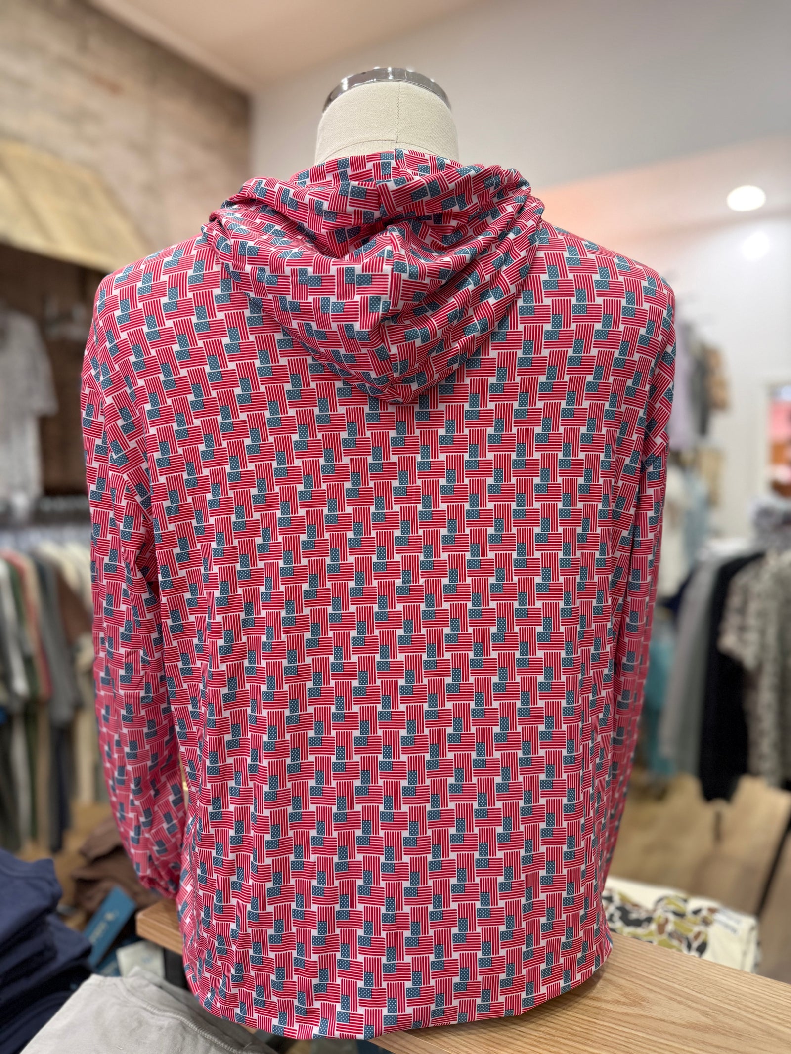 Burlebo Performance Hoodie - American Flag