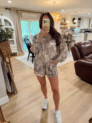 Birdie Lightweight Long Sleeve Camo Tee