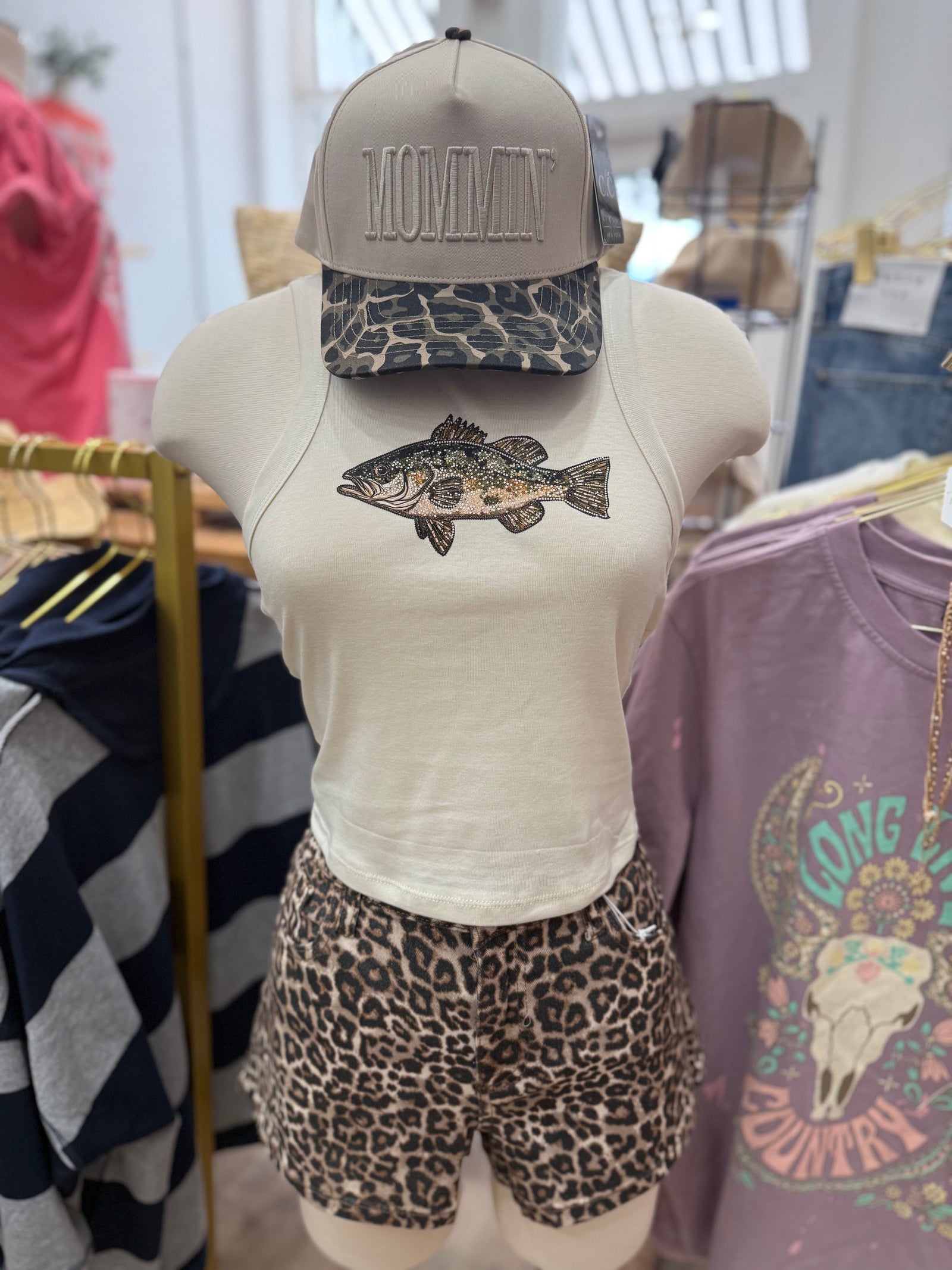 Rhinestone Bass Tank