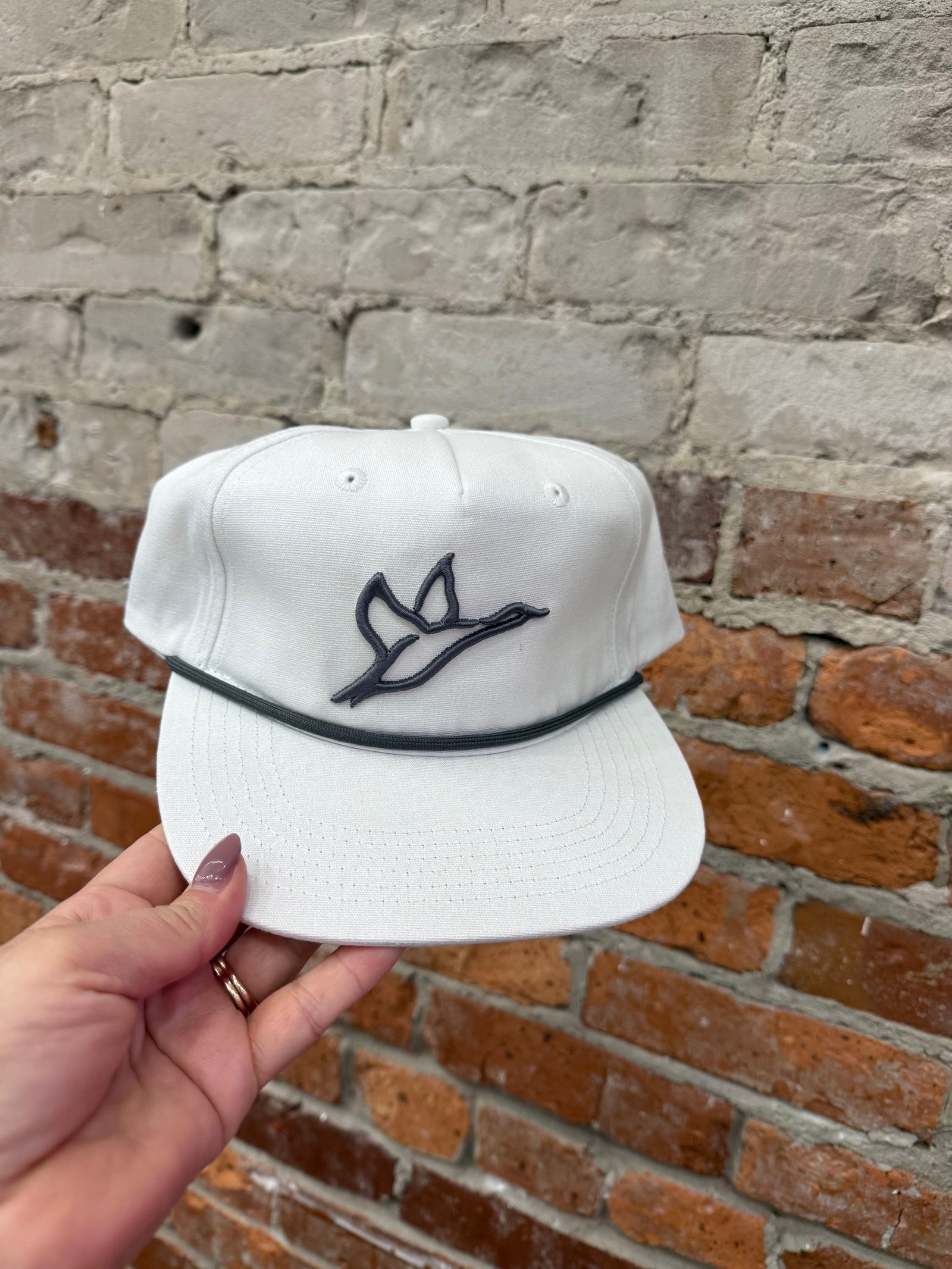 Goat Rope™ Salt Embroidered Rope Hat