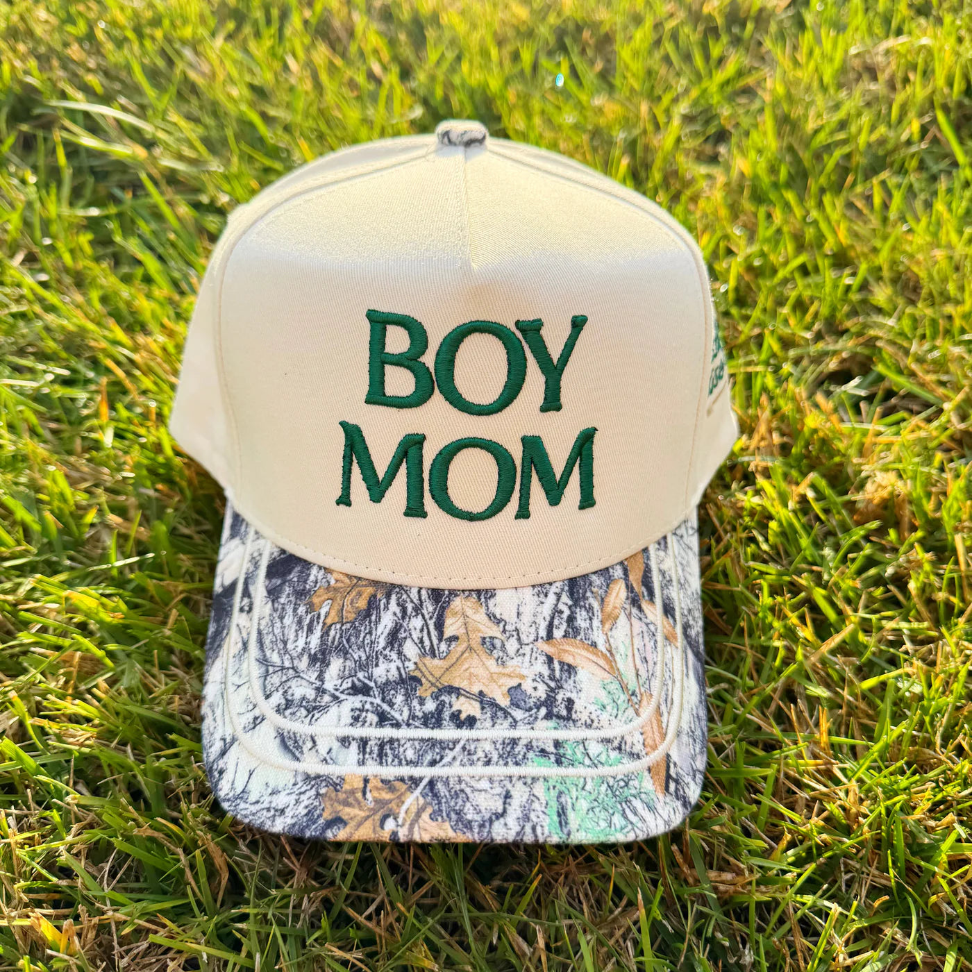 Boy Mom Camo Trucker Hat