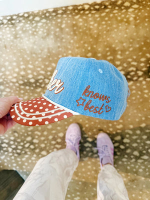 Denim Mother Trucker Hat