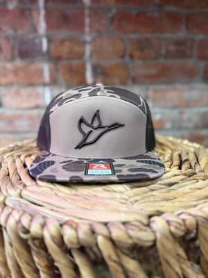 7 Panel Bark Duck Camo Hat