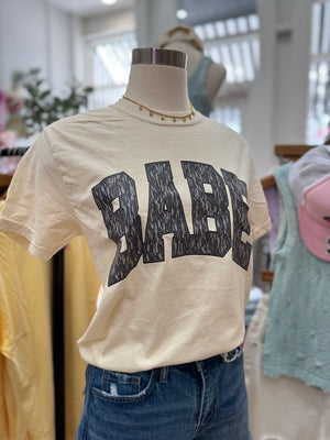 Bottomland Babe Comfort Colors Tee - Cream