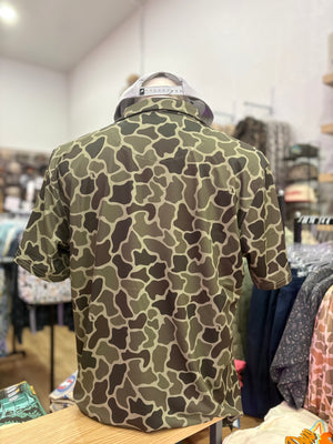 Local Boy Dirty Myrtle Polo - Brush Camo