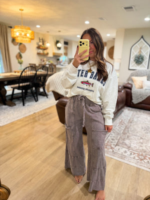Outer Banks Embroidered Crew Neck