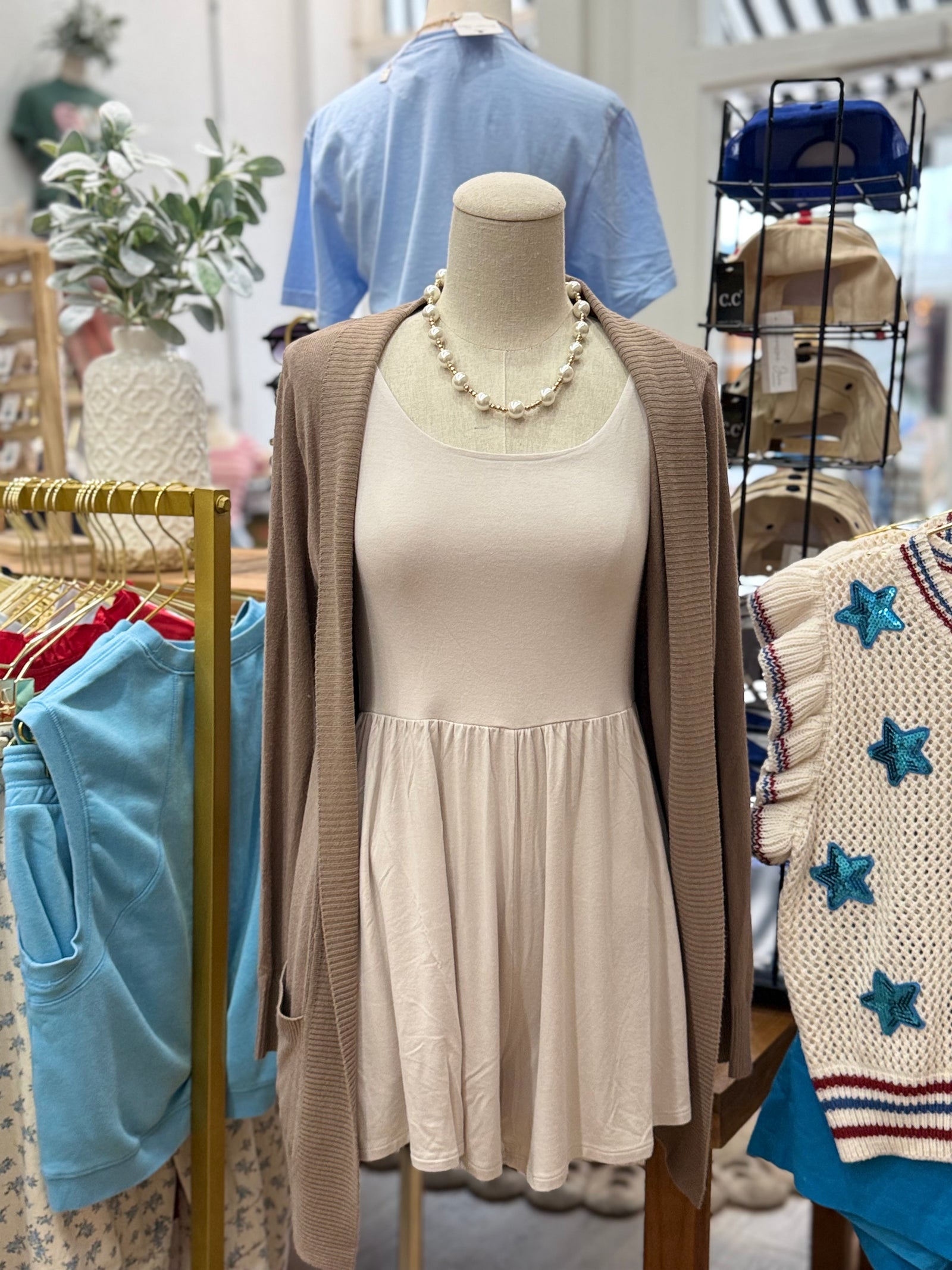 Jolene Knit Cardigan - Mocha