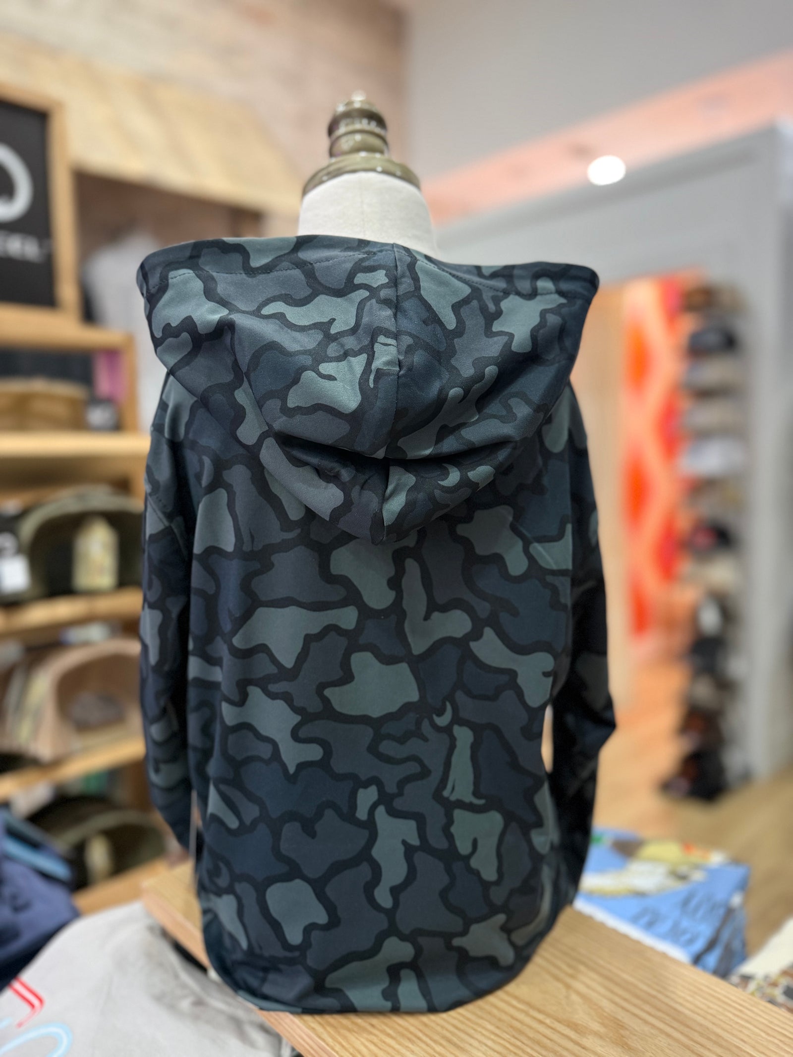 Local Boy Youth Hemlock Hoodie - Black Dog & Moon Camo