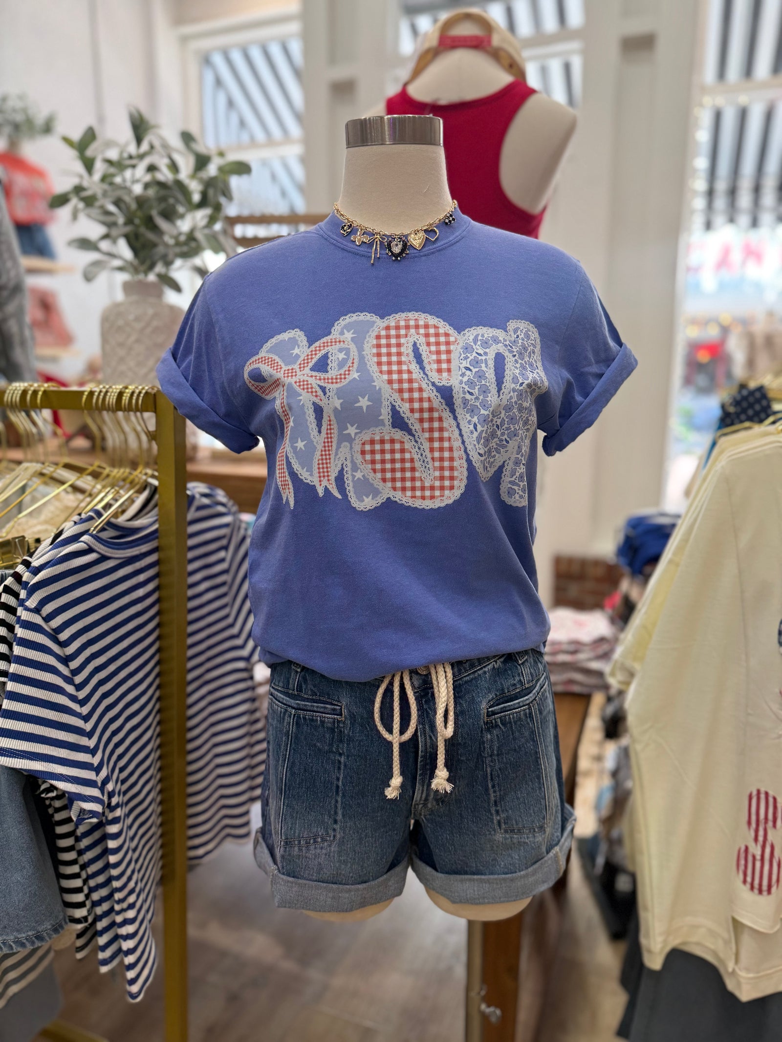 USA Bow Comfort Colors Tee