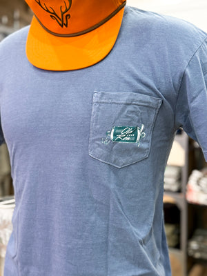 Old Row - Bottoms Up Bobbers Down Pocket Tee