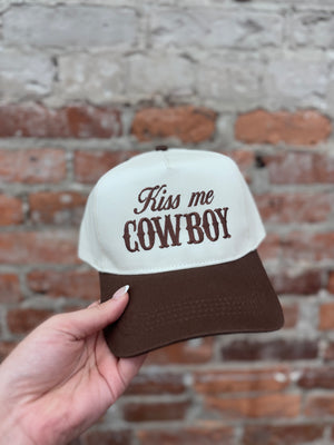 Kiss Me Cowboy Trucker Hat