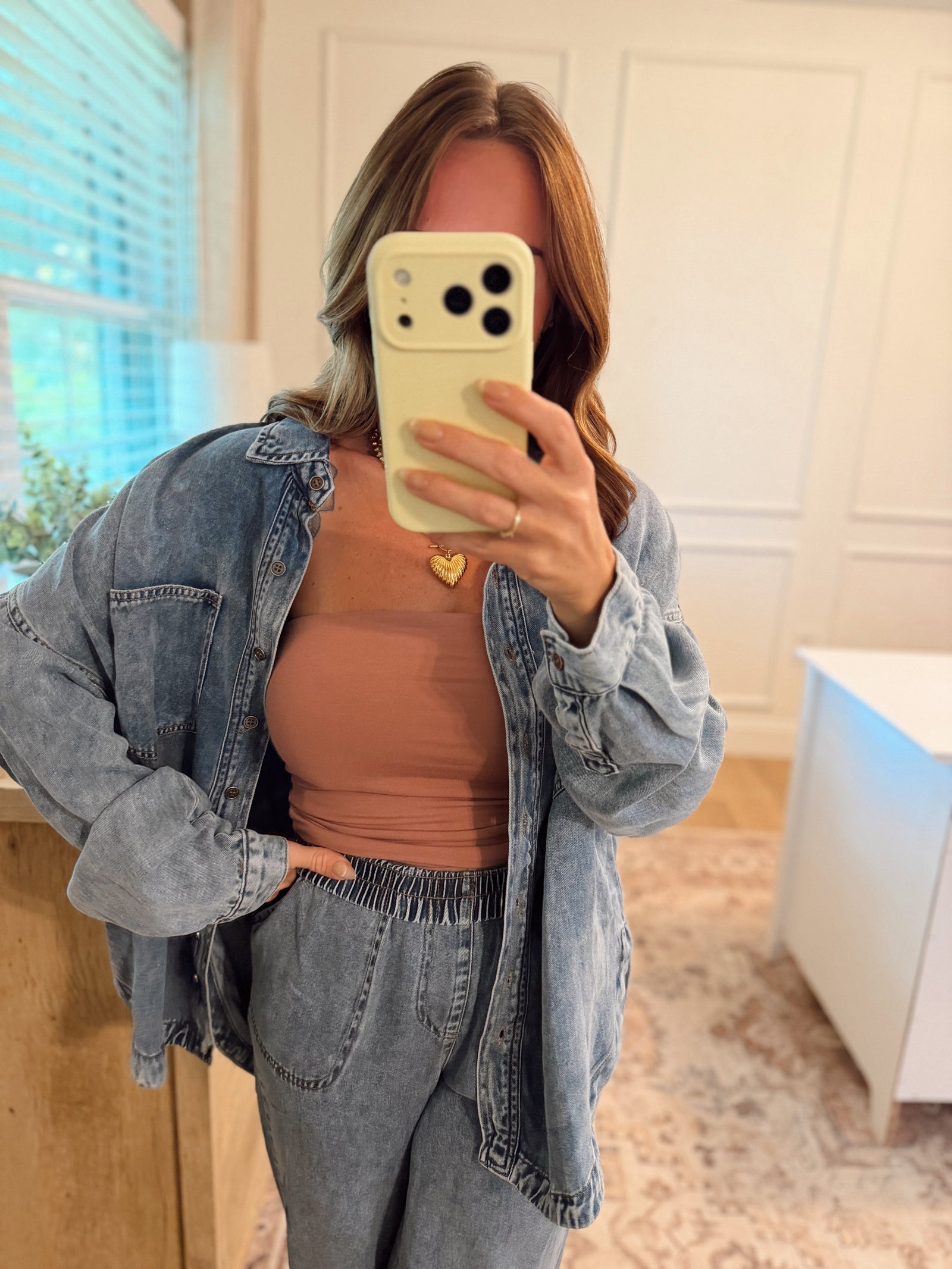 Nothing Compares Double Lined Strapless Top - Blush