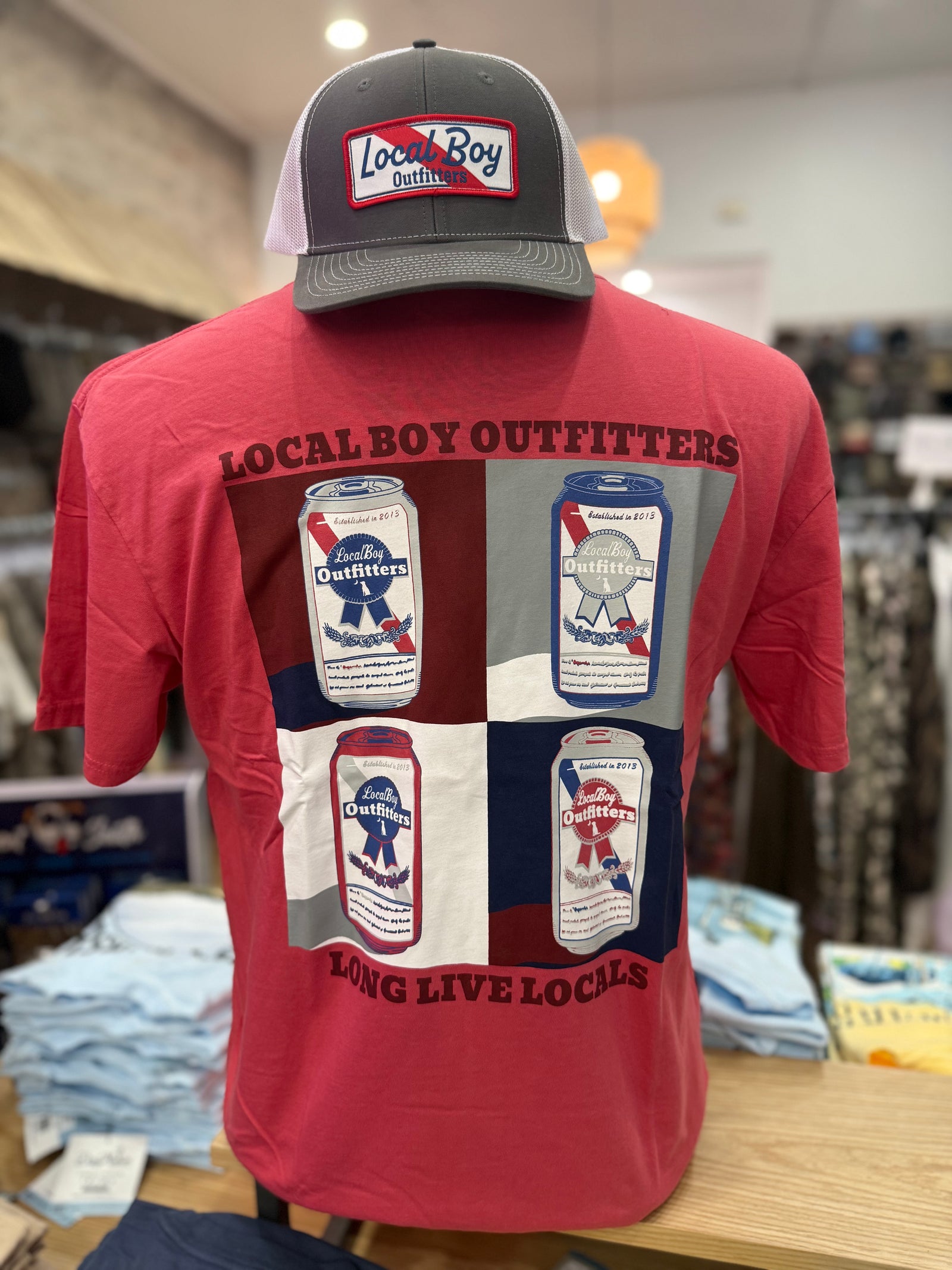 Local Boy PBR Pop Art SS Tee