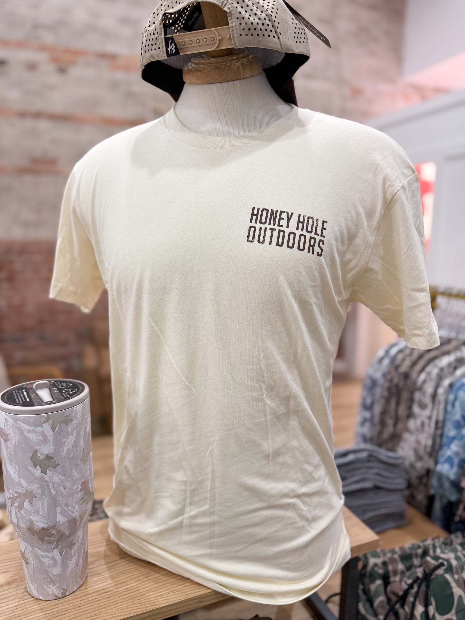 Honey Hole Outdoors Tee - Dog Camo