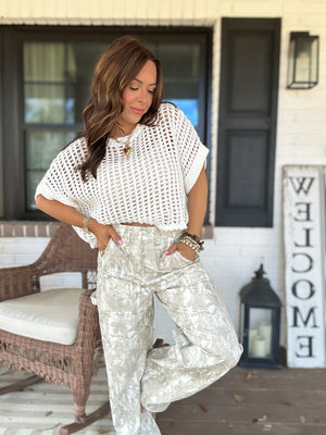 Mandi Camo Cargo Pants