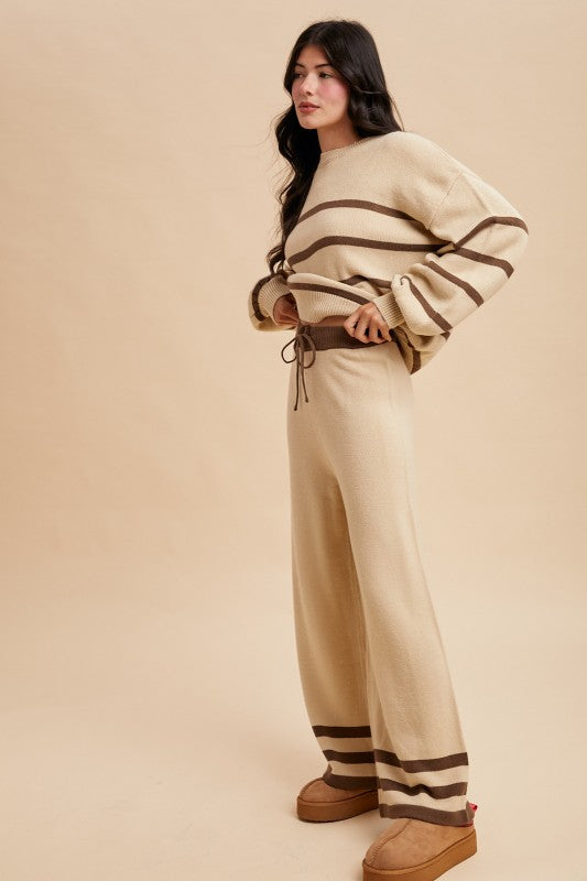 Remy Cozy Striped Lounge Pants