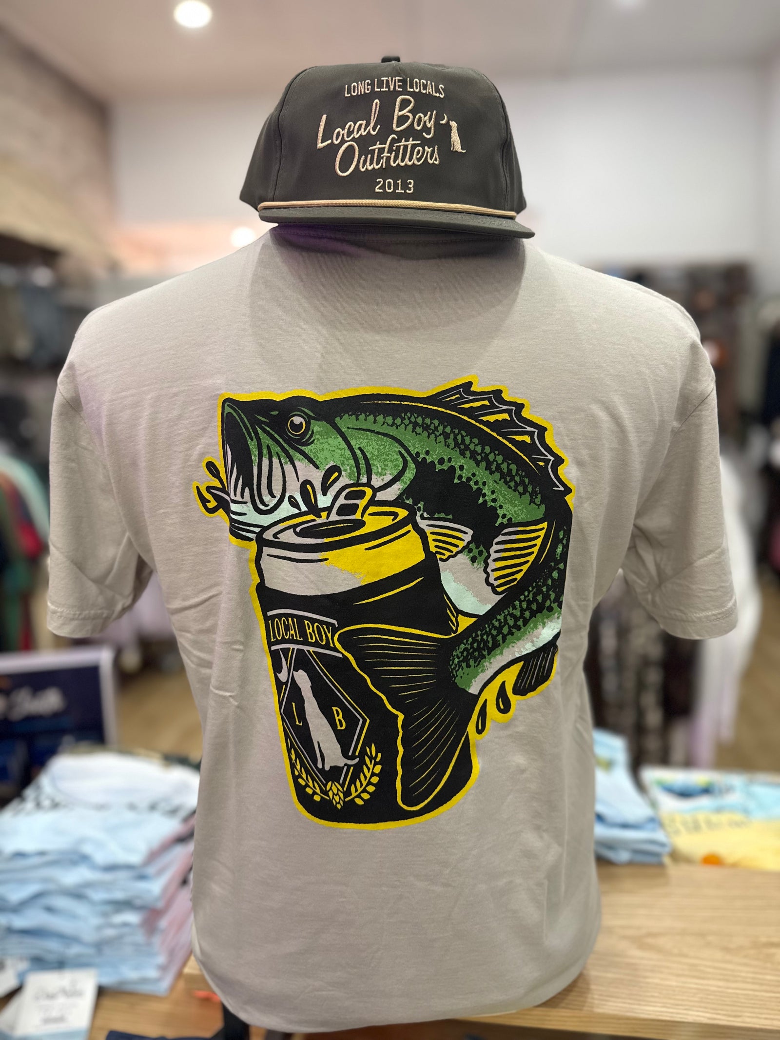 Local Boy Beer Bass SS Tee