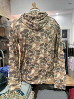 Burlebo Performance Hoodie - Pintail Camo