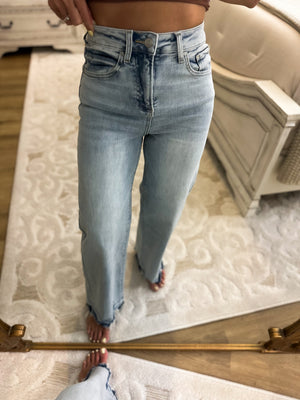 Annie Vintage Washed Denim Jeans