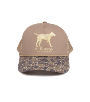 Old Row Camo Pointer Mesh Back Hat