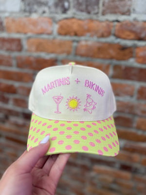 Martinis & Bikinis Trucker Hat