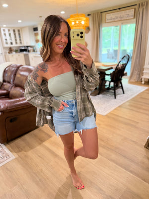 Desi Plaid Oversized Flannel