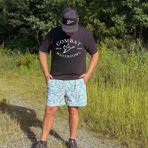 Combat Waterfowl 5.5" Babylon Camo Shorts