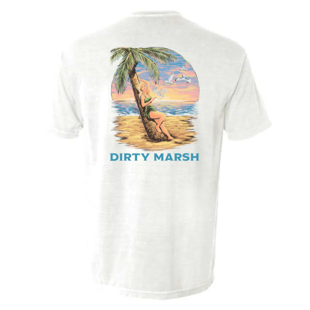 Dirty Marsh Beach Girl Tee