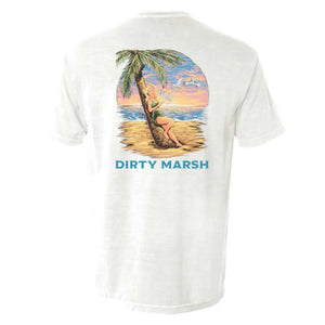 Dirty Marsh Beach Girl Tee