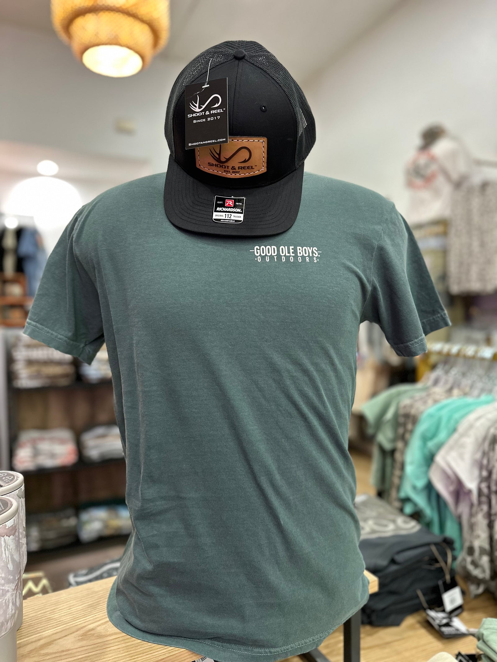 GOB Camo Skull Tee - Hunter Green