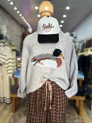 Piper Checkered Jogger Tie Hem Pants