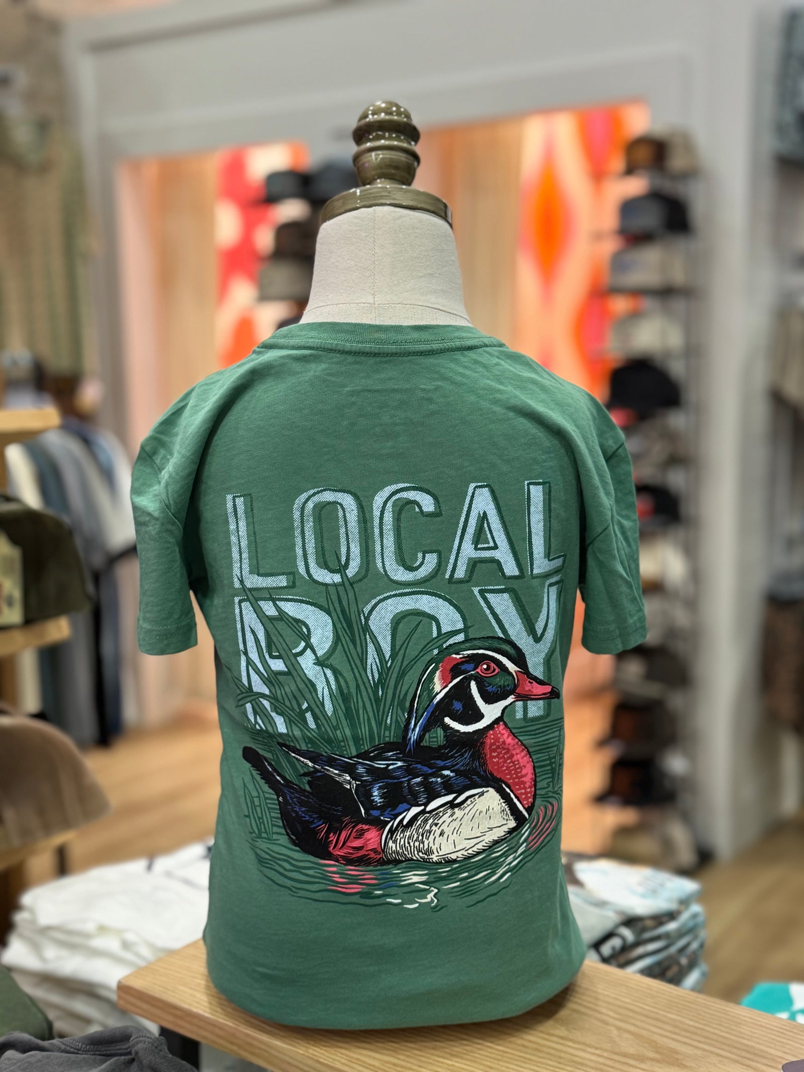 Local Boy Youth Wood Duck Tee