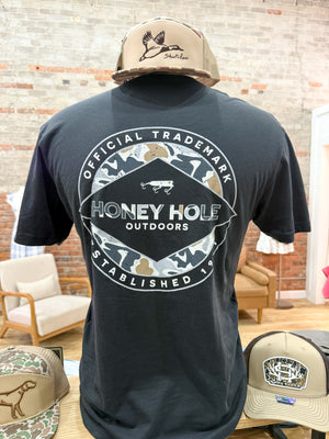 Honey Hole Outdoors Tee - HH Camo