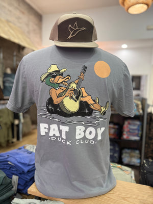 Fat Boy Duck Club Guitar Floatie Tee