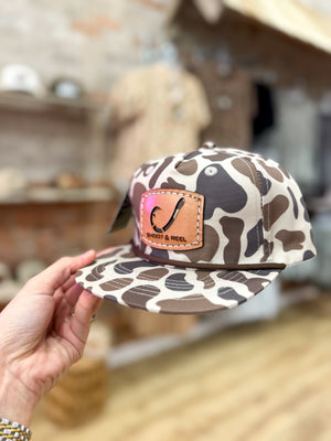 YOUTH- Slough Hook Cut Out Patch Goat Rope Hat