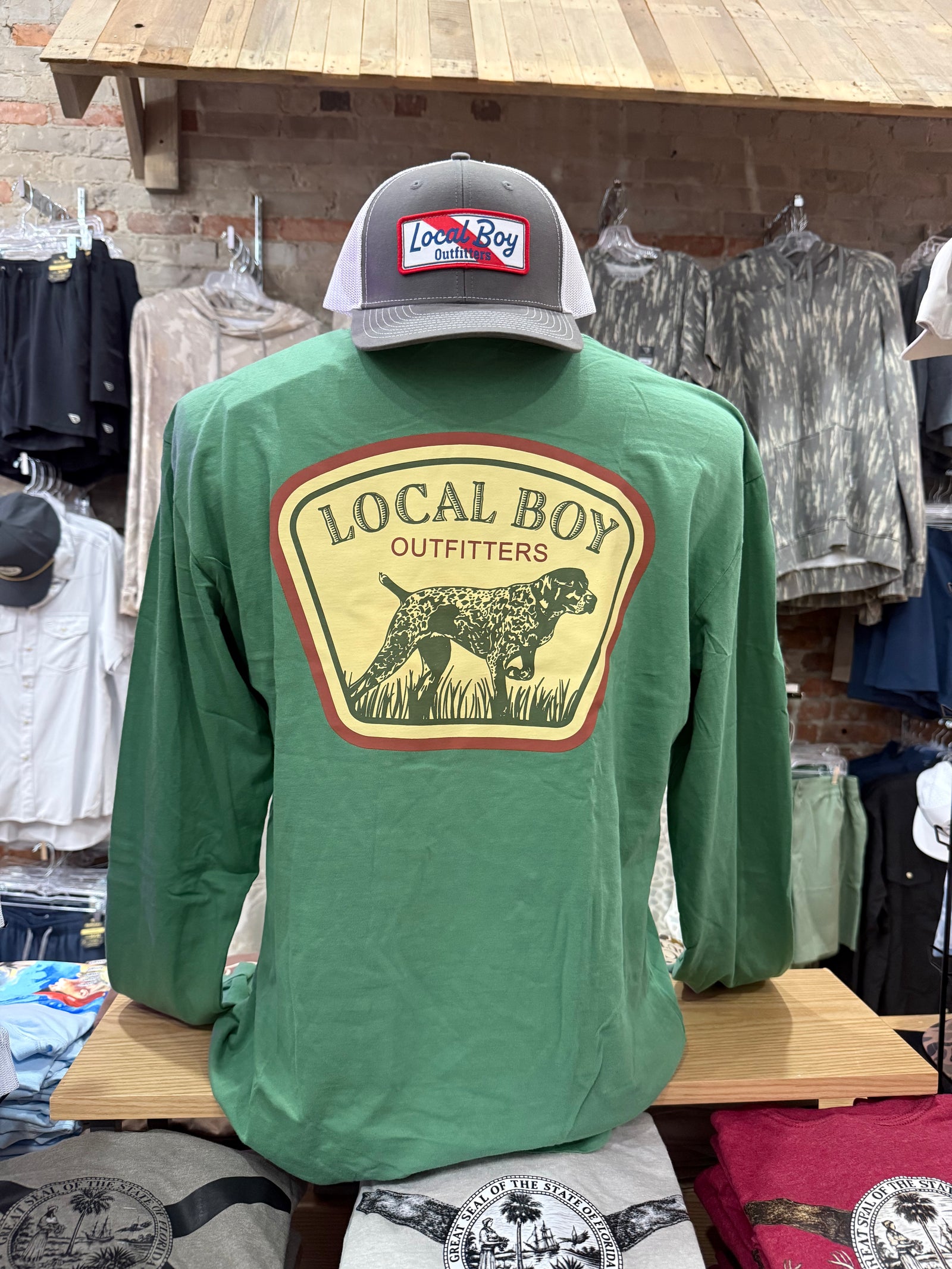 Local Boy Long Sleeve GSP Badge Tee