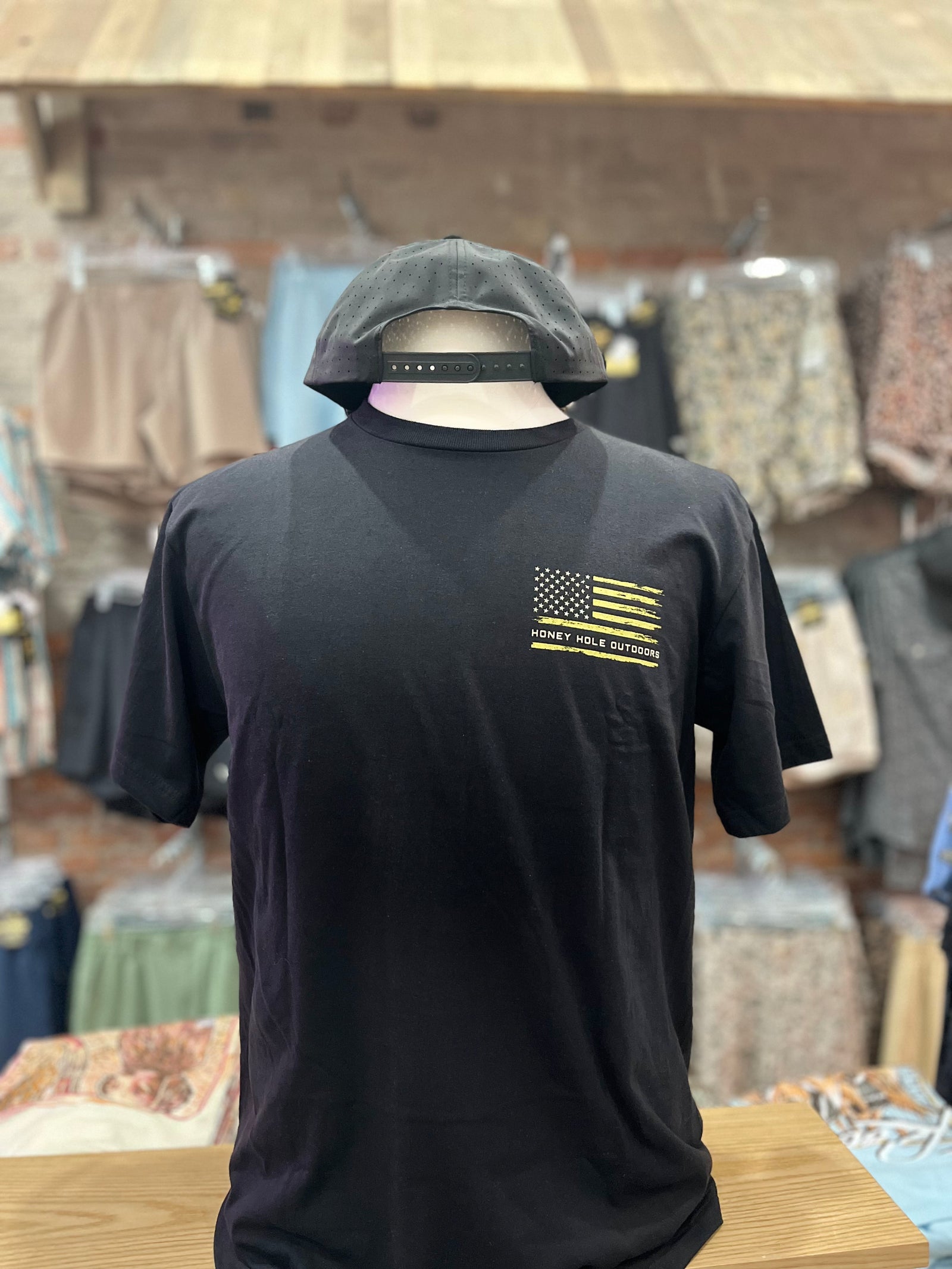 Honey Hole Gator Flag Tee