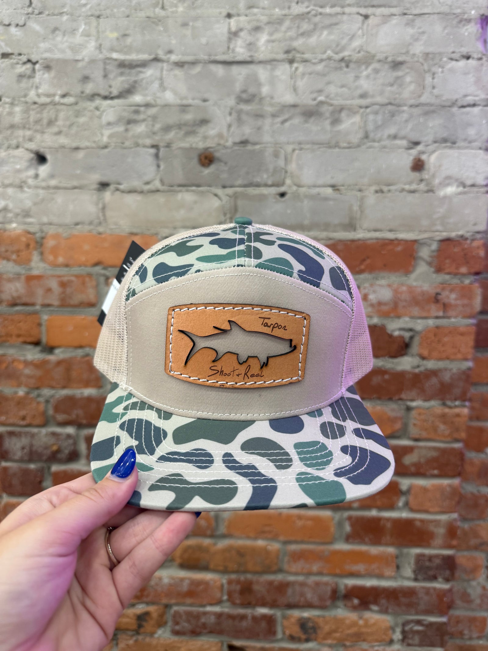 Shoot & Reel Marsh/Sand Tarpon Cut Out Hat