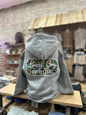 Local Boy Youth Retro Patch Hoodie