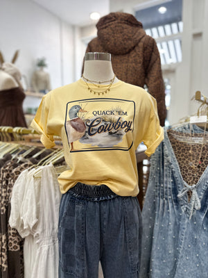 Quack Em' Comfort Colors Tee