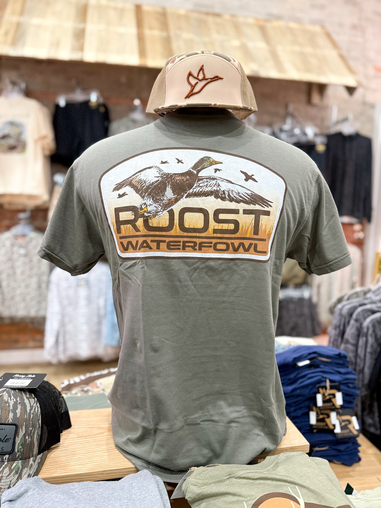 Roost Mallard Shield Tee
